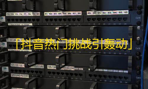 「抖音热门挑战引轰动」改写为「抖音网红眼中的爆款挑战」。