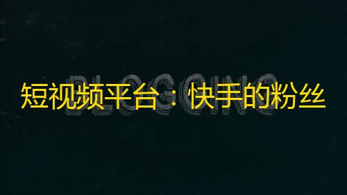 短视频平台：快手的粉丝运营高峰论坛，分享“粉丝运营的未来”