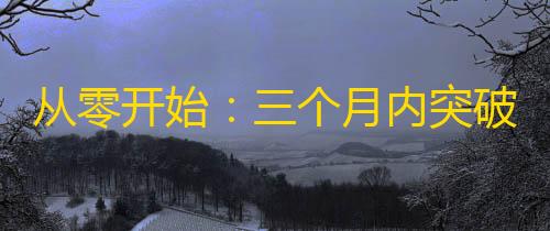 从零开始：三个月内突破100万粉丝的抖音刷关注方法