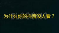 为什么你的抖音没人看？快来学习这些刷粉丝技巧！