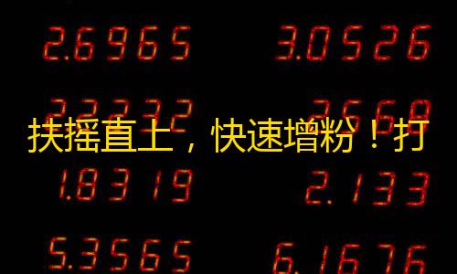 扶摇直上，快速增粉！打造热门账号！——抖音关注攻略