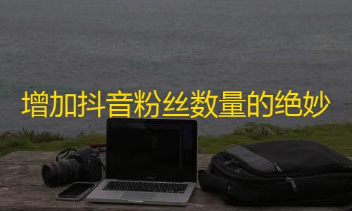 增加抖音粉丝数量的绝妙方法，拥有海量关注不再是梦！