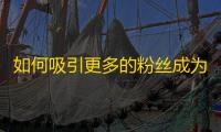 如何吸引更多的粉丝成为你的抖友？从这些方法中获得帮助！