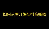 如何从零开始在抖音赚取更多粉丝？