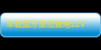 车载蓝牙重低音炮12V汽车摩托货车24v专用音改装无线音箱小钢炮